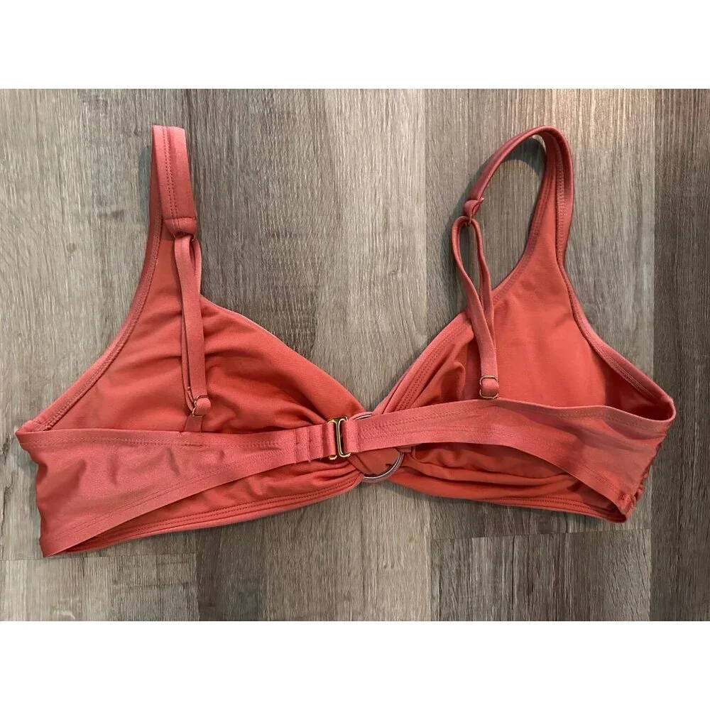 Freshwater Orange Bikini Swim Top Size XXL